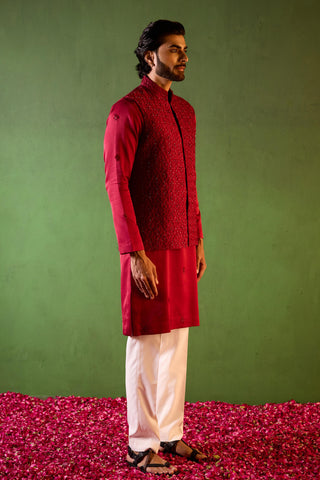 Bandi Set for Indian Wedding – Red Hridayanshu by Shreyansh Designs