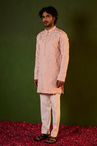 Kurta Set for Indian Wedding – Pink Prem by Shreyansh Designs