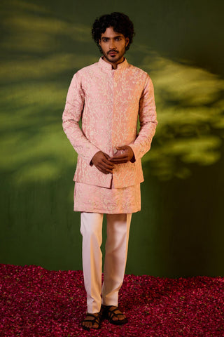 Bandi Set for Indian Wedding – Pink Sarvaprem by Shreyansh Designs