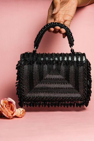 Black matto splendour kasse bag