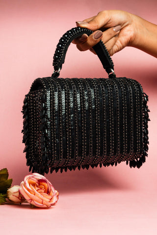 Black matto splendour kasse bag