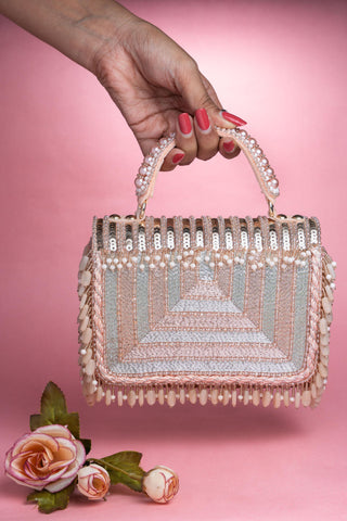 Pink matto splendour kasse bag
