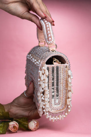 Pink matto splendour kasse bag