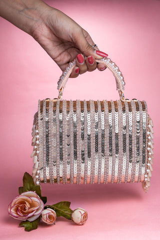 Pink matto splendour kasse bag