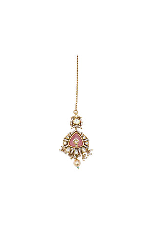 Necklace Set for Indian Weddings – Green Meghtarang by Amraani