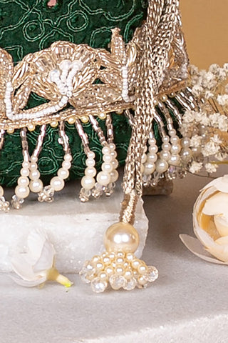 Green monroe bucket bag