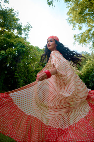 Jumpsuit Contemporary Wear – Orange Janeman by NIKASHA