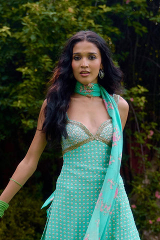 Kurta Contemporary Wear – Pink Janeman Short by NIKASHA