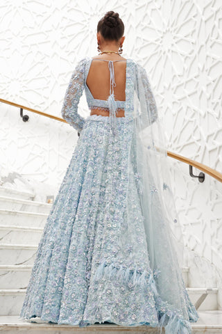 Lehenga Set Indian Wedding – Royal Blue Celebration by Nitika Gujral
