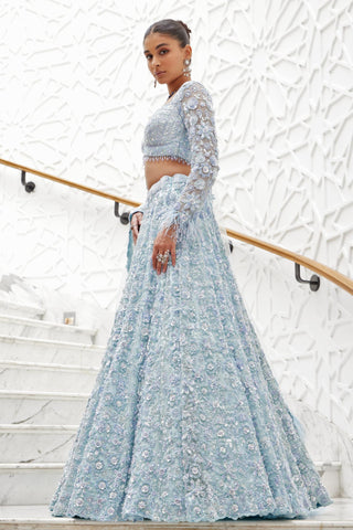 Lehenga Set Indian Wedding – Royal Blue Celebration by Nitika Gujral