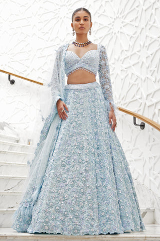 Lehenga Set Indian Wedding – Royal Blue Celebration by Nitika Gujral