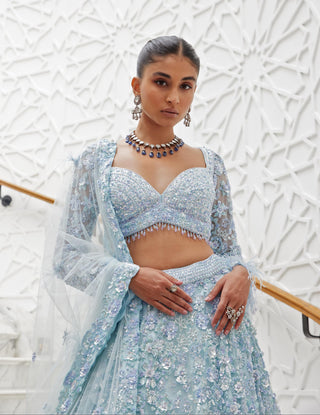 Lehenga Set Indian Wedding – Royal Blue Celebration by Nitika Gujral