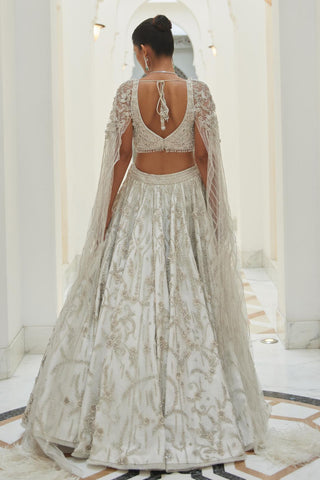 Ivory Lehenga Set Indian Wedding – Classic Grace by Nitika Gujral