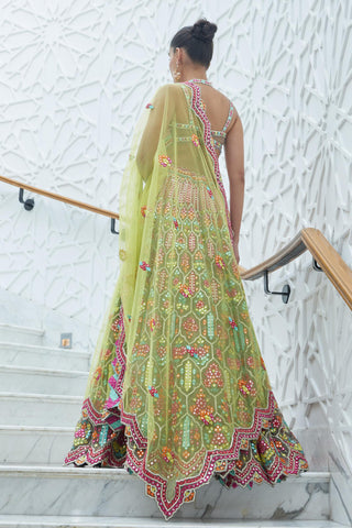 Brown Lehenga Set Indian Wedding – Evening Elegance by Nitika Gujral