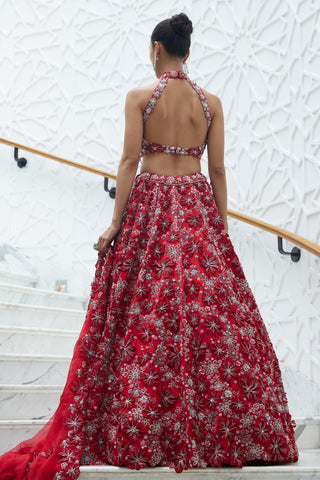 Red Lehenga Set Indian Wedding – Wedding Classic by Nitika Gujral