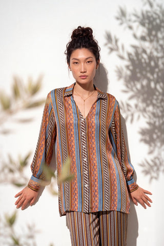 Co-ord Set Contemporary Wear - Multicolor Nomad by Nautanky