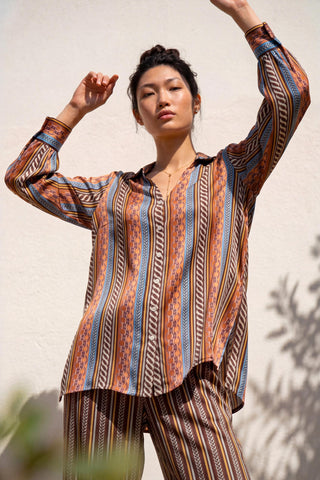 Co-ord Set Contemporary Wear - Multicolor Nomad by Nautanky
