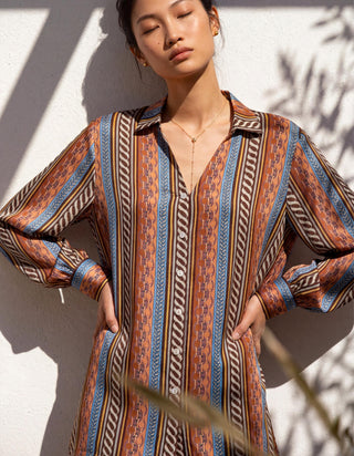 Co-ord Set Contemporary Wear - Multicolor Nomad by Nautanky
