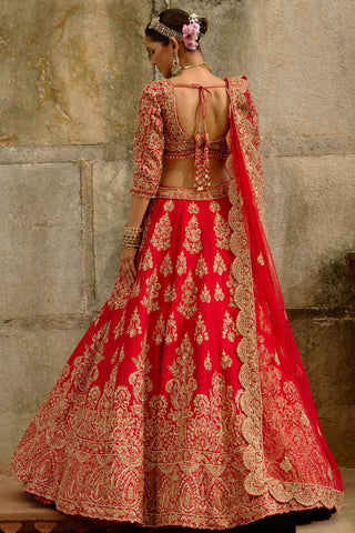 Red Lehenga for Indian Wedding – Umang Red by Nitika Gujral