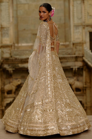Gold Lehenga for Indian Wedding – Umang by Nitika Gujral