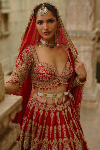 Dori Work Lehenga for Indian Wedding – Umang by Nitika Gujral