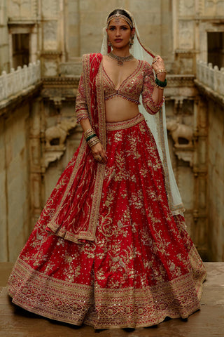 Beaded Lehenga for Indian Wedding – Umang by Nitika Gujral