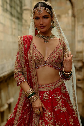 Beaded Lehenga for Indian Wedding – Umang by Nitika Gujral