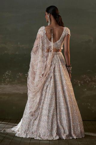 Lehenga Set for Indian Wedding – Blush Pink Noor by Nitika Gujral