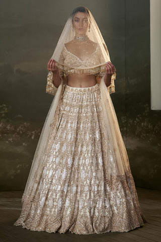 Lehenga Set for Indian Wedding – Old Rose Noor by Nitika Gujral