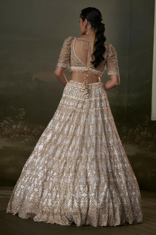 Lehenga Set for Indian Wedding – Old Rose Noor by Nitika Gujral