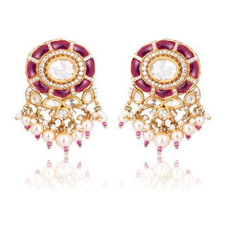 Choker Set for Indian Weddings – Pink Noorani by Amraani