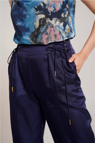 Multicolor chaya nuri scarf top set