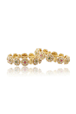 Bangles Set for Indian Weddings – Multicolor Parampara by Amraani