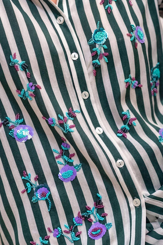 Printed co-ord set for Contemporary Wear - Playful Parrot Ludo by Nautanky