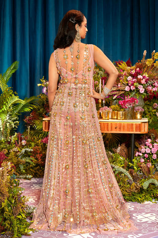 Sharara Set Indian Wedding - Pink blair by Papa Don't Preach