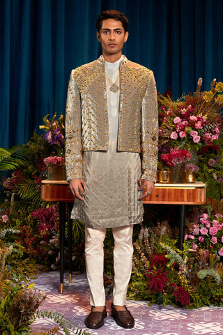 Jacket Set Traditional Wear - Gray ethan by Papa Don't Preach