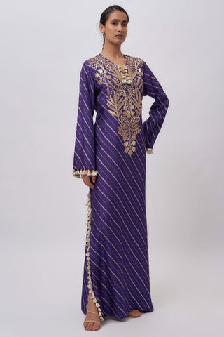 Purple kaftan