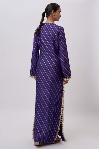 Purple kaftan
