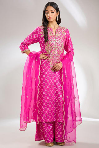 Pink kurta & palazzo sets