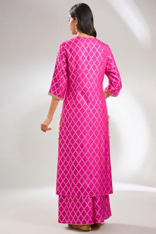 Pink kurta & palazzo sets