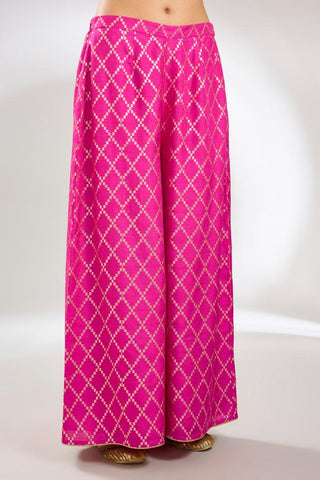 Pink kurta & palazzo sets