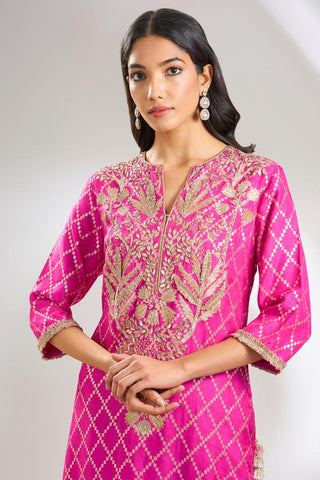 Pink kurta & palazzo sets