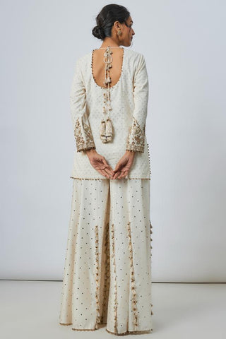 White sharara sets