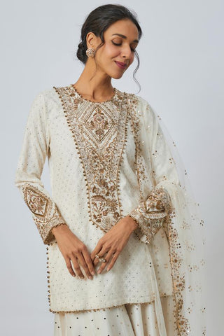 White sharara sets