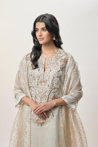 Kurta Set for Indian Wedding – Rangrez Beige by Payal Singhal