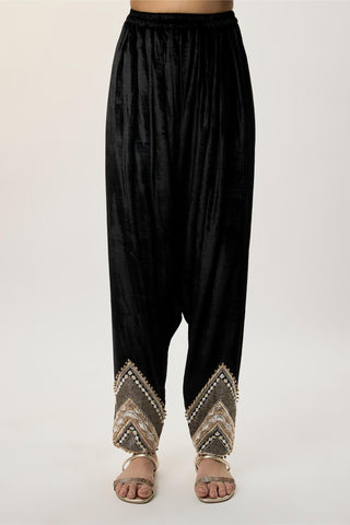 Kurta Set for Indian Wedding – Ziba Black by Payal Singhal