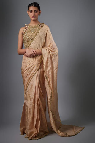 Pink choli saree sets