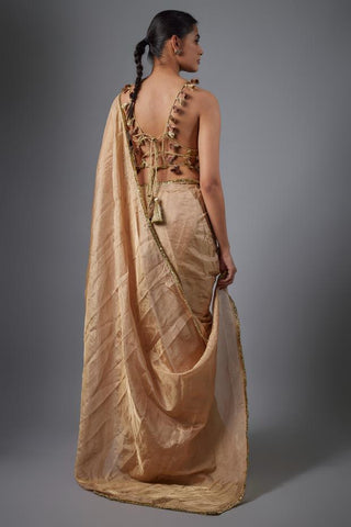 Pink choli saree sets