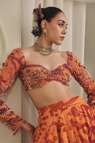 Yellow Haldi Lehenga for Indian Wedding - Festive Bright Lehenga Set by Payal & Zinal