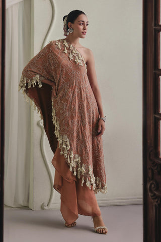 Pink Co-ord Set for Contemporary Wear - Charming Blush Co-ord Set by Payal & Zinal